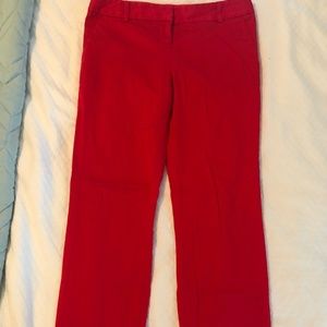 Express Columnist Red Pants Size 2